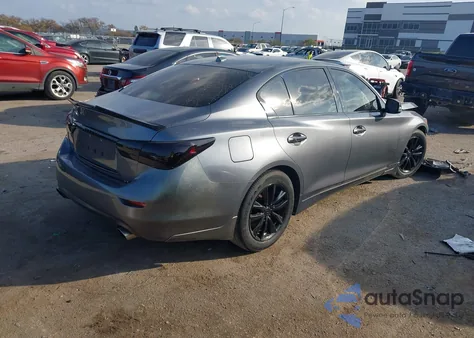 2015 Infiniti Q50 Premium from USA, damaged, VIN JN1BV7AP7FM351961